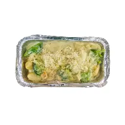 GNOCCHI BROCCOLI - Gnocchi Broccoli — Gnocchi a sýrová omáčka (3 druhy sýrů). Krémové a syté, přímo k vám domů. Objednej online!