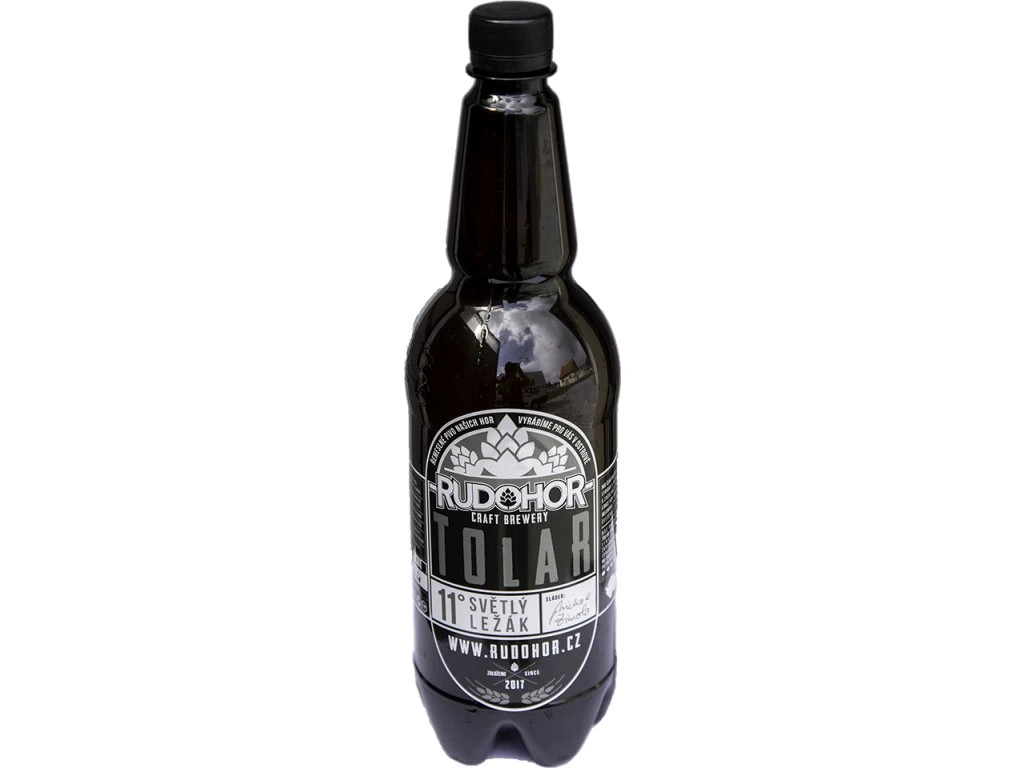 NÁPOJE Rudohor Tolar 11°  - Rudohor Tolar 11° (1 l) — světlé pivo Rudohor Tolar 11°, alkohol 4,5 %. Skvělý doplněk k pizze, objednej online!