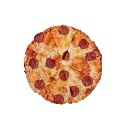 PIZZA 03 SALAMI - Pizza SALAMI — tomato, sýr a salám. Šťavnatá, čerstvá, přímo k vám domů. Objednej online!